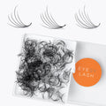 Eyesy Lash 500 Camellia Promade Fans – 5D 0.07 CC Curl, 7-9-11mm – 3-In-1 Natural Premade Lash Fans for Texture, Depth & Volume