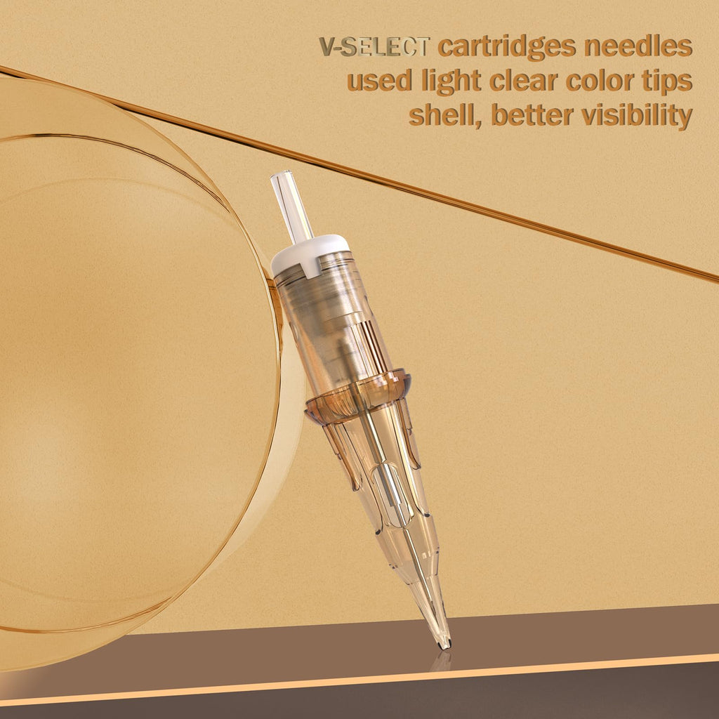 EZ Tattoo Cartridges 20Pcs #10 (15RM) Bugpin Curved/Round Magnum – V SELECT | EZTAT2