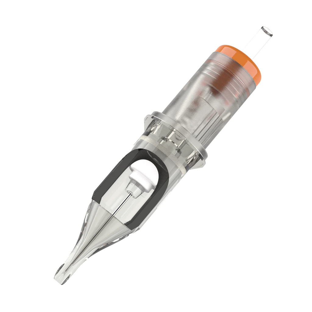 EZTAT2 EZ Tattoo Cartridges - 20Pcs #12 (14RS) Standard Round Shader for Rotary Machines