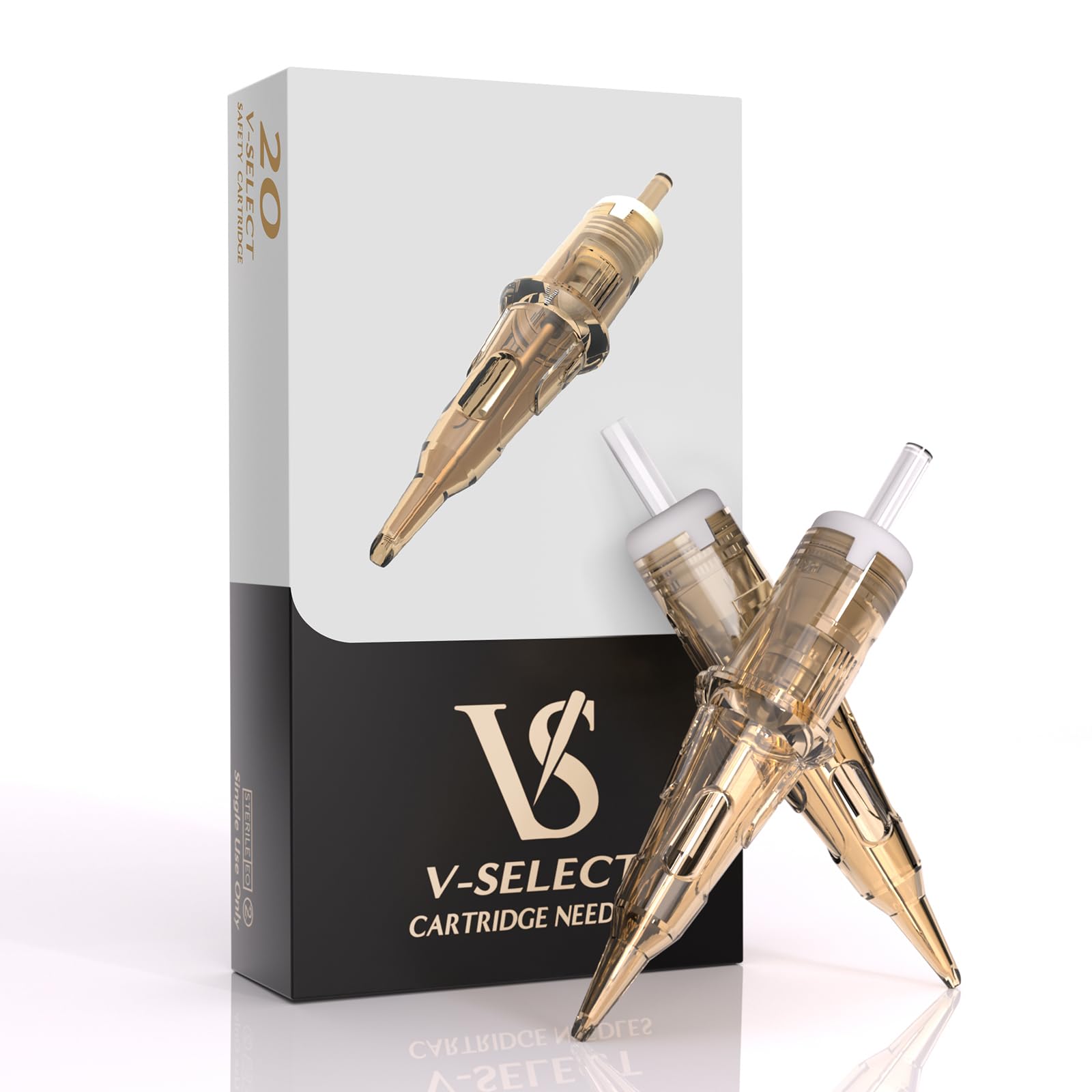 EZTAT2 EZ Tattoo Cartridges 20Pcs 12 9RL – V SELECT for Rotary Tattoo Machines