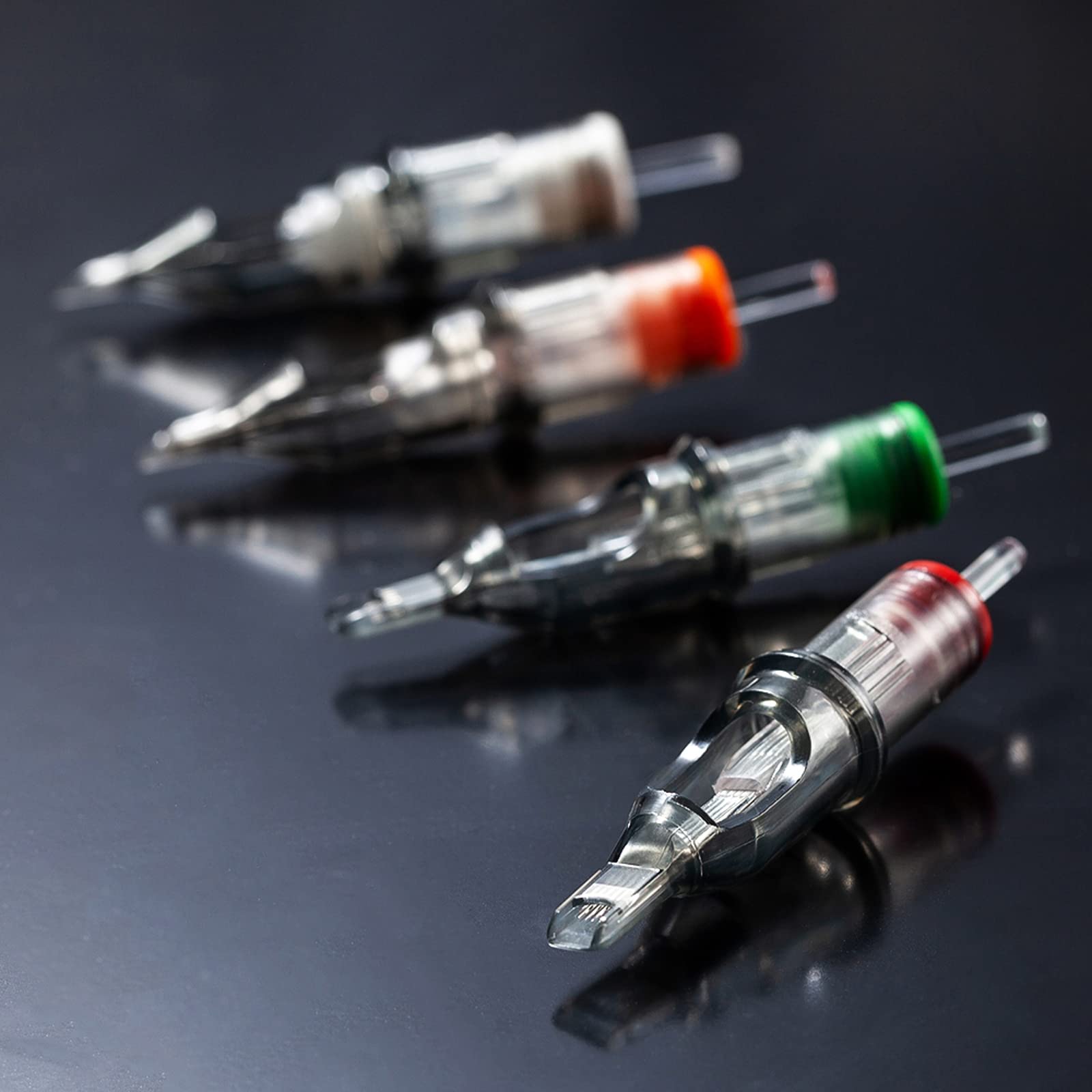 EZ Tattoo Cartridge Needles Assorted 50Pcs Mixed (3RL 7RL 7RS 7M1 9RM) - EZTAT2