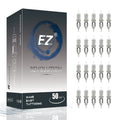 EZTAT2 50Pcs Mixed Tattoo Cartridge Needles (1203RL, 1205RL, 1207RL, 1209RL, 1211RL) – Standard Round Liner for Rotary Tattoo Pen