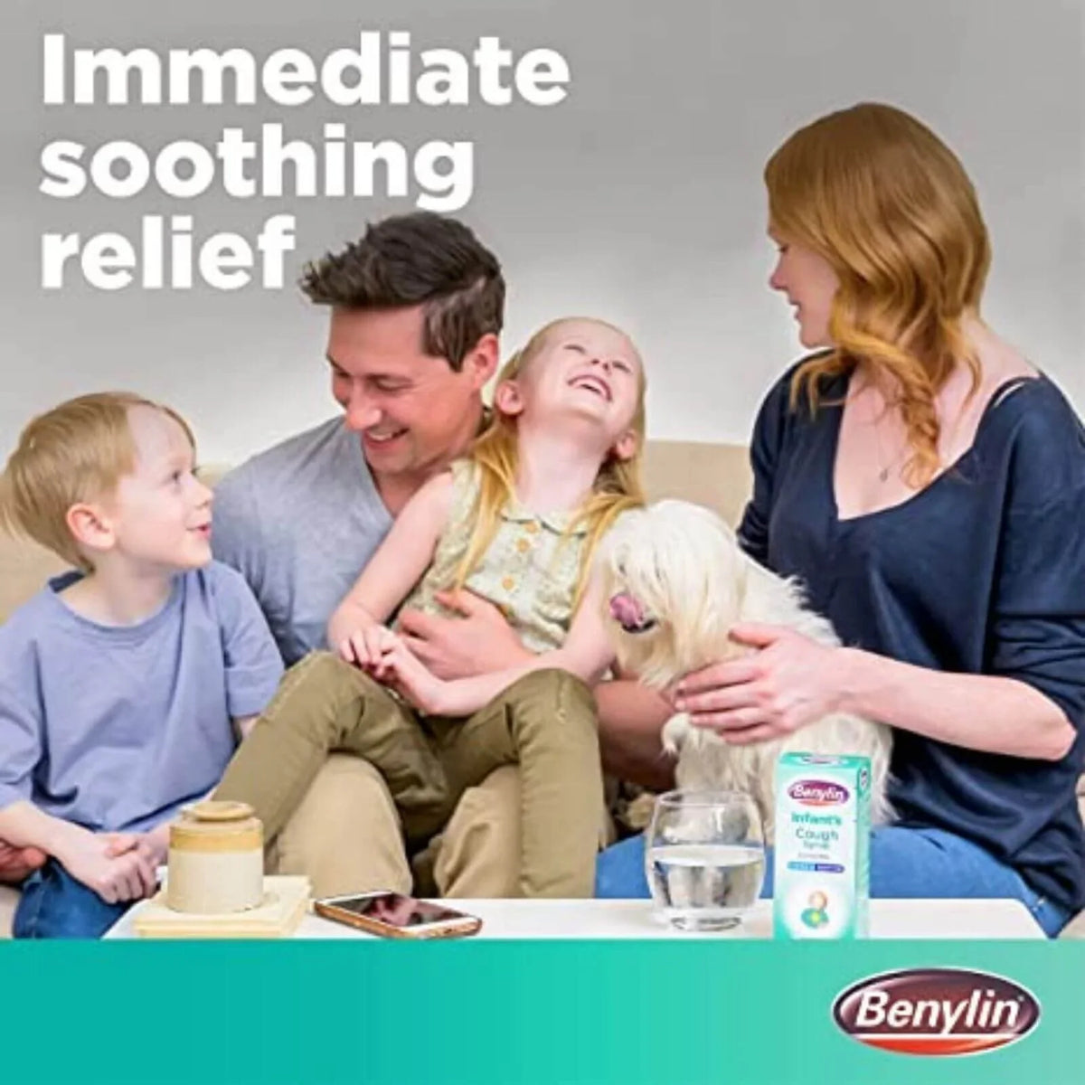 Benylin Infant's Cough Syrup Apple Flavour 3+ months 125ml