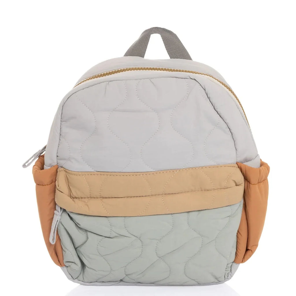HelloBaby Wave Stitch Plush Kids Bag (One Size) - Mixcolor Printed
