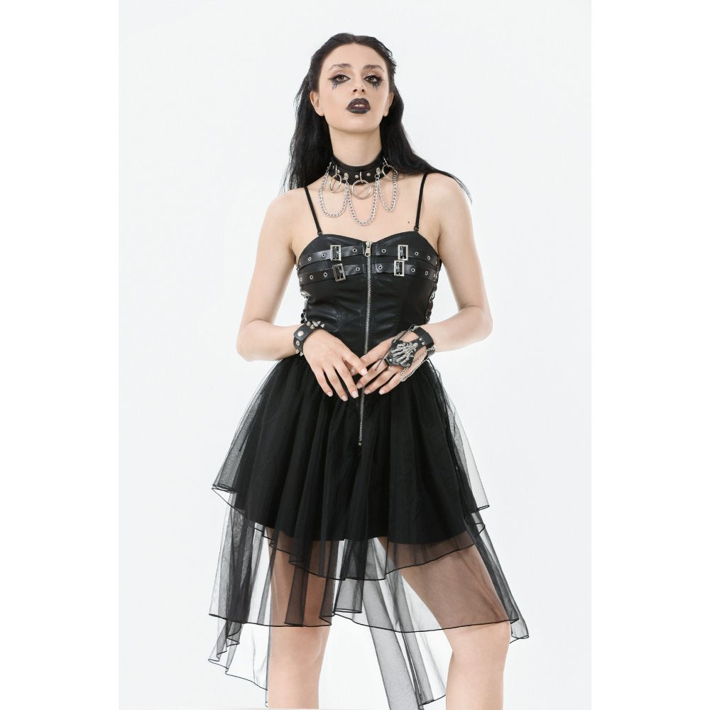 Dark in Love Isolde Buckled Corset Dress - Sizes UK 8 & 18 Left Only!