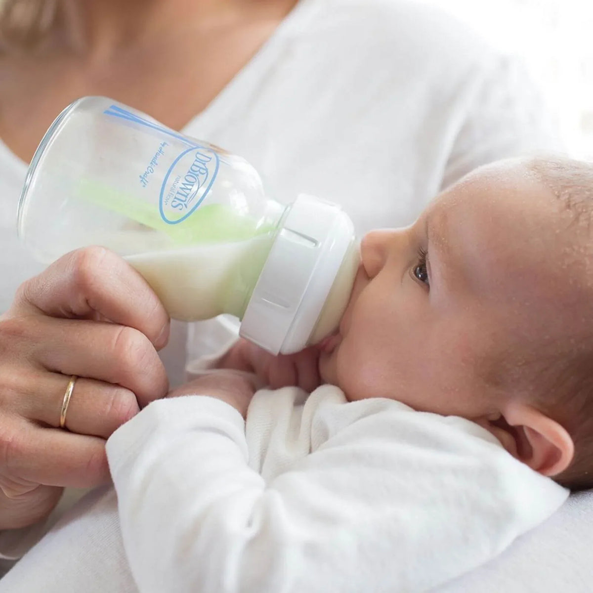 Dr. Brown's Options+ Wide Neck Anti-Colic Glass Bottle 150ml Pack of 2