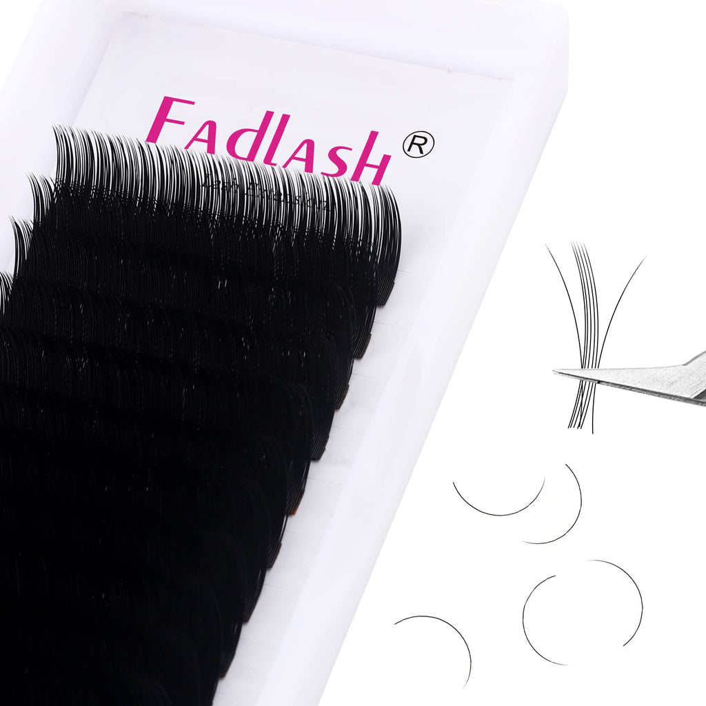 FADLASH Eyelash Extensions 0.05 CC Curl 15-20mm – Premium Silk Volume & Classic Lashes (Mix)