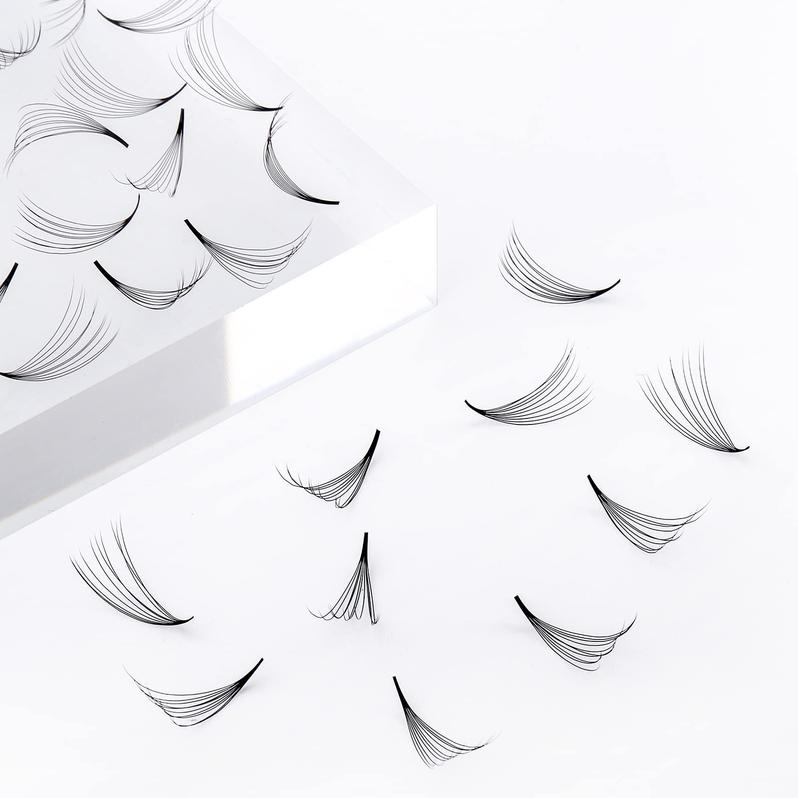 FADLASH Premade Fans Eyelash Extensions 1000-Pack | 10D-0.07C, 13-16mm