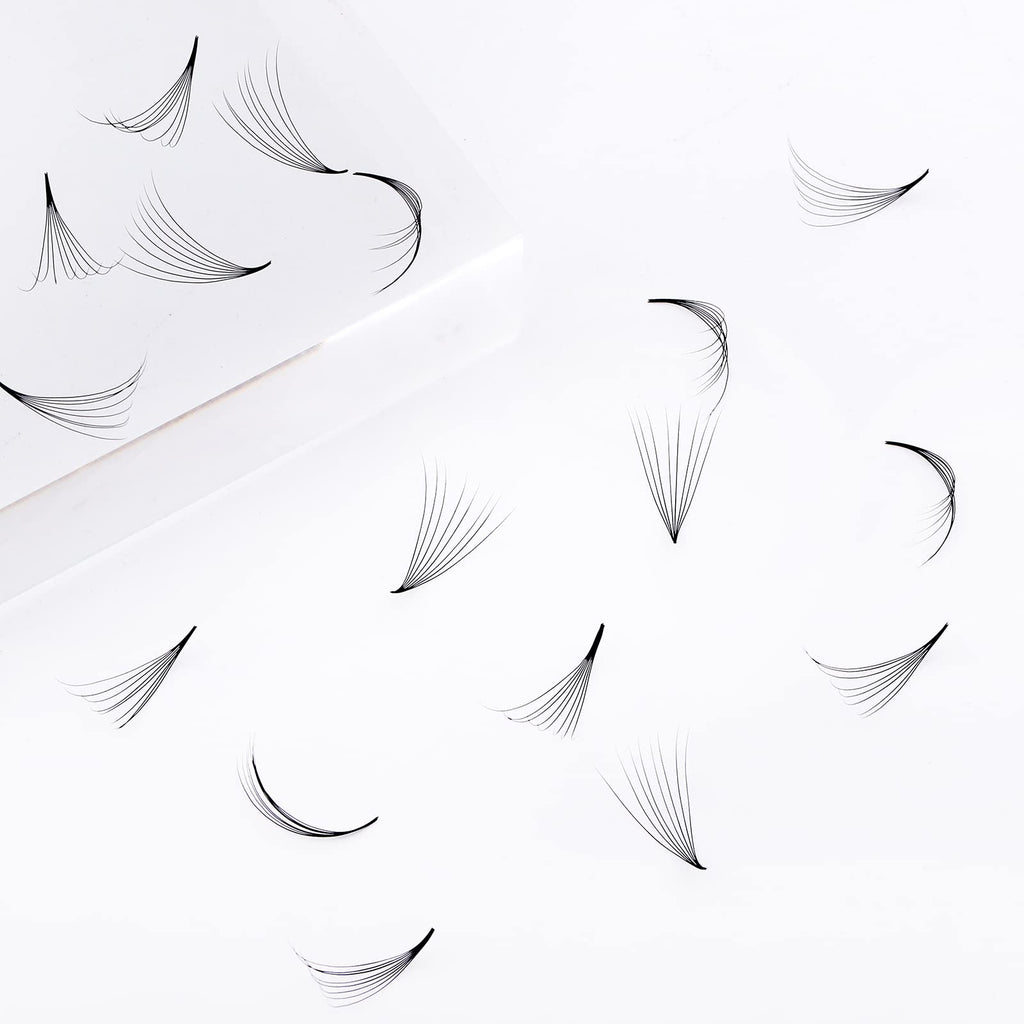 FADLASH Premade Fans Eyelash Extensions - 1000pcs, 8D-0.07C, 15-20mm | Easy, Budget-Friendly