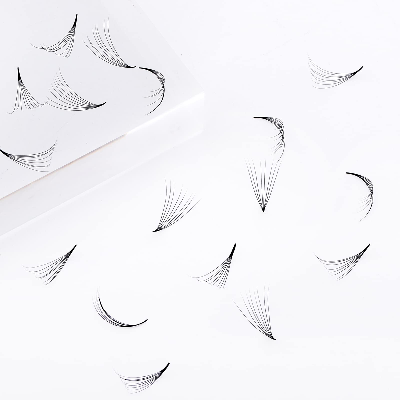 FADLASH Premade Fans Eyelash Extensions - 1000pcs, 8D-0.07C, 15-20mm | Easy, Budget-Friendly
