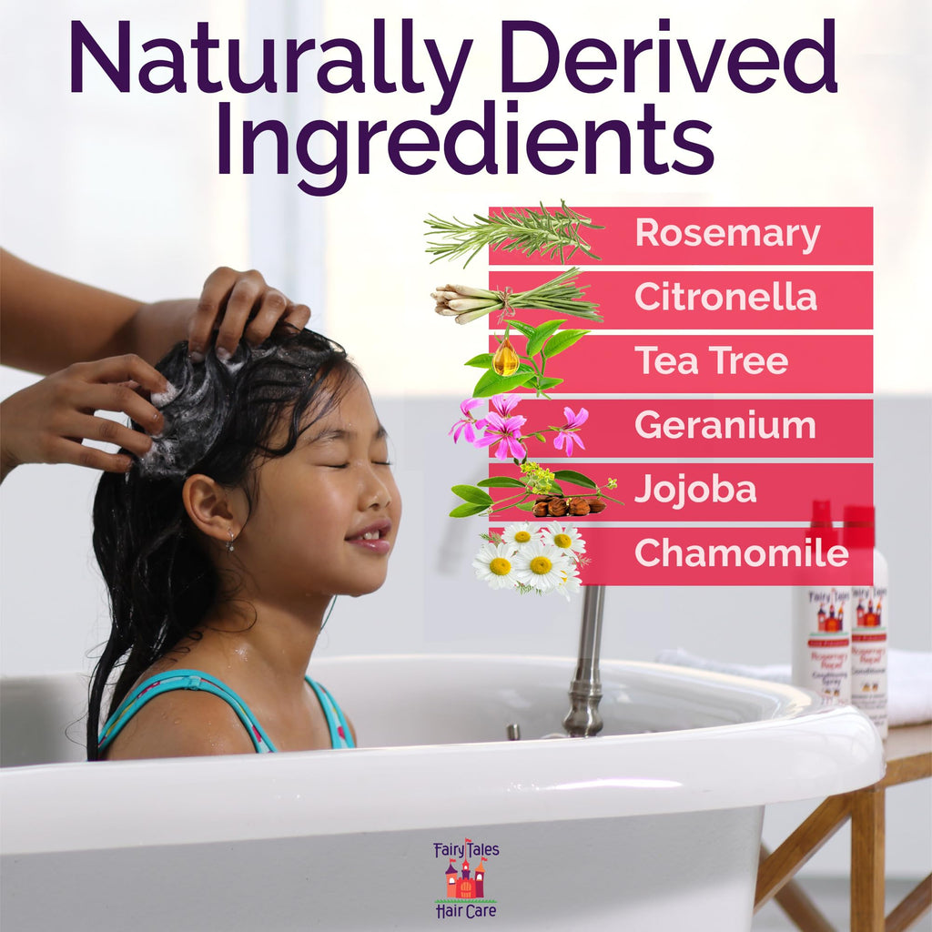 Fairy Tales Rosemary Repel Shampoo & Conditioner Duo for Kids — 12 oz + 8 oz