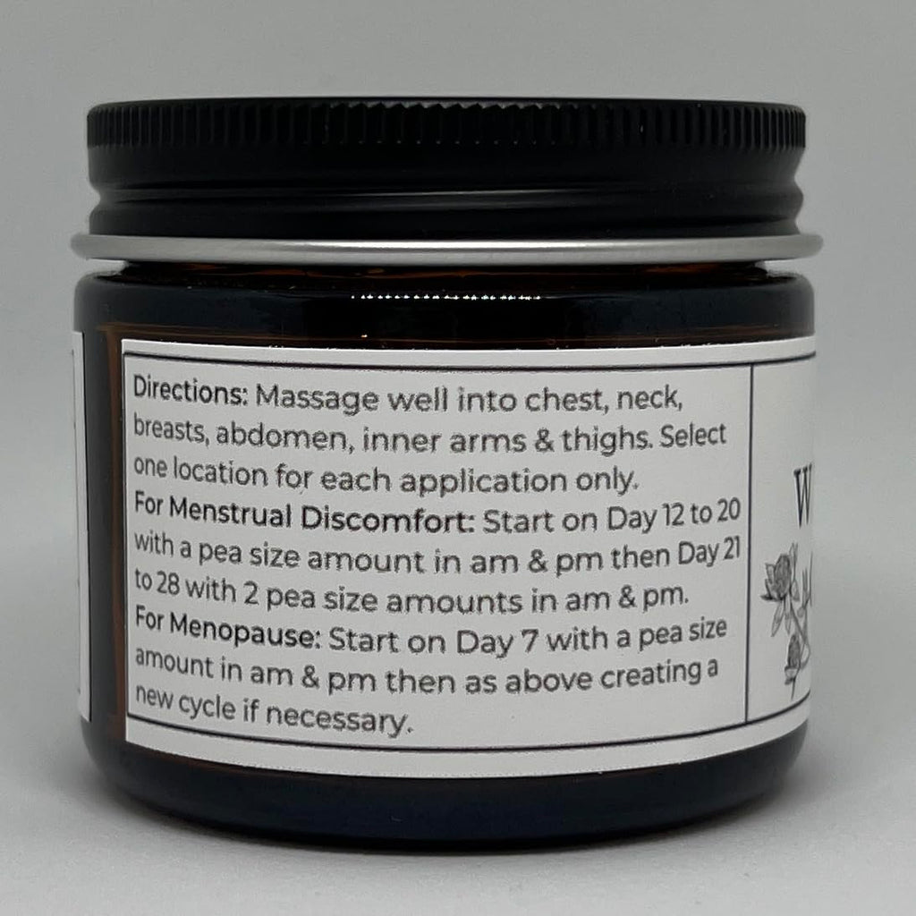 Faith and Grace Organics Wild Yam Cream for Women – Organic Hormone Balance, 2 oz