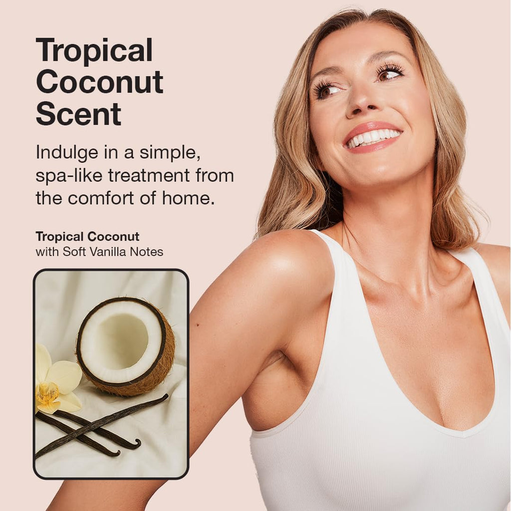 Fake Bake Flawless Coconut Sunless Tanning Serum with Hyaluronic Acid – Hydrating 5 oz