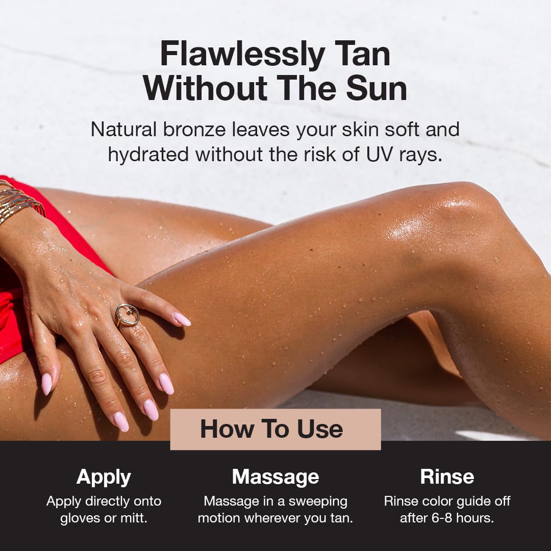 Fake Bake Original Self-Tanning Lotion – Buildable, Natural Sunless Tan for All Skin Tones (6 oz) | Streak-Free & Long-Lasting