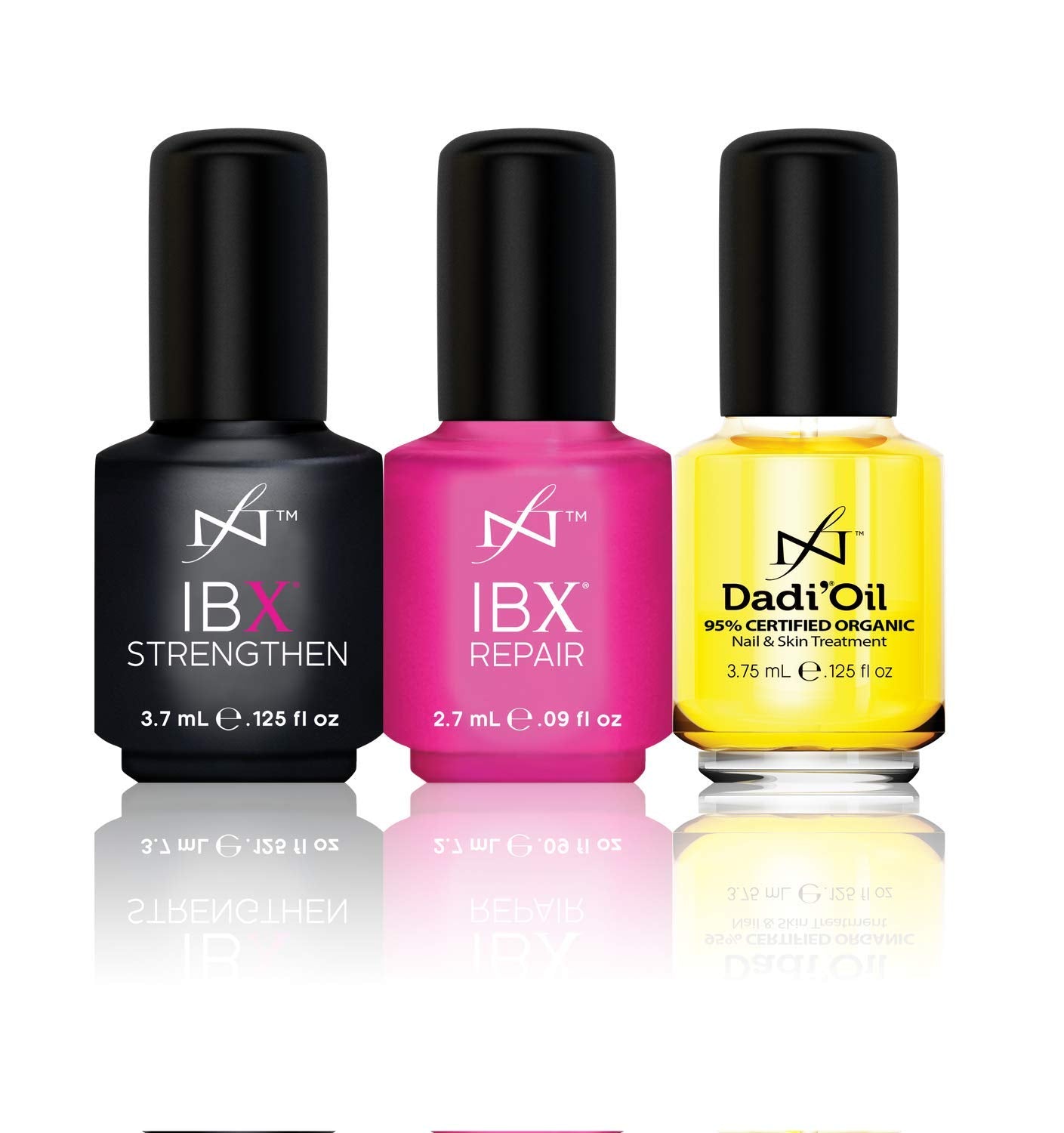 Famous Names IBX Mini Duo Pack – Restore & Strengthen Nails + Free Dadi Oil
