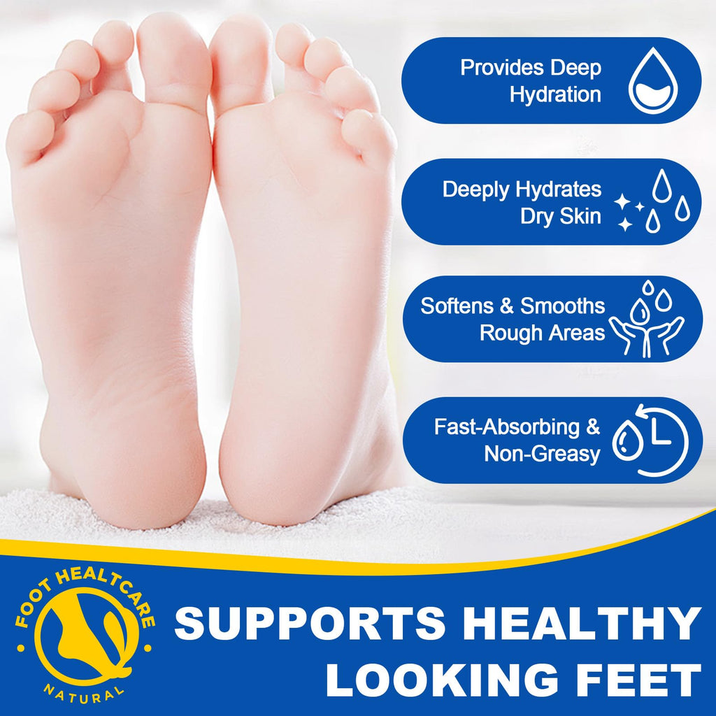 FANGCUN Urea Foot Balm Stick 60% – Cracked Heel Care (40g x 2 Pack)