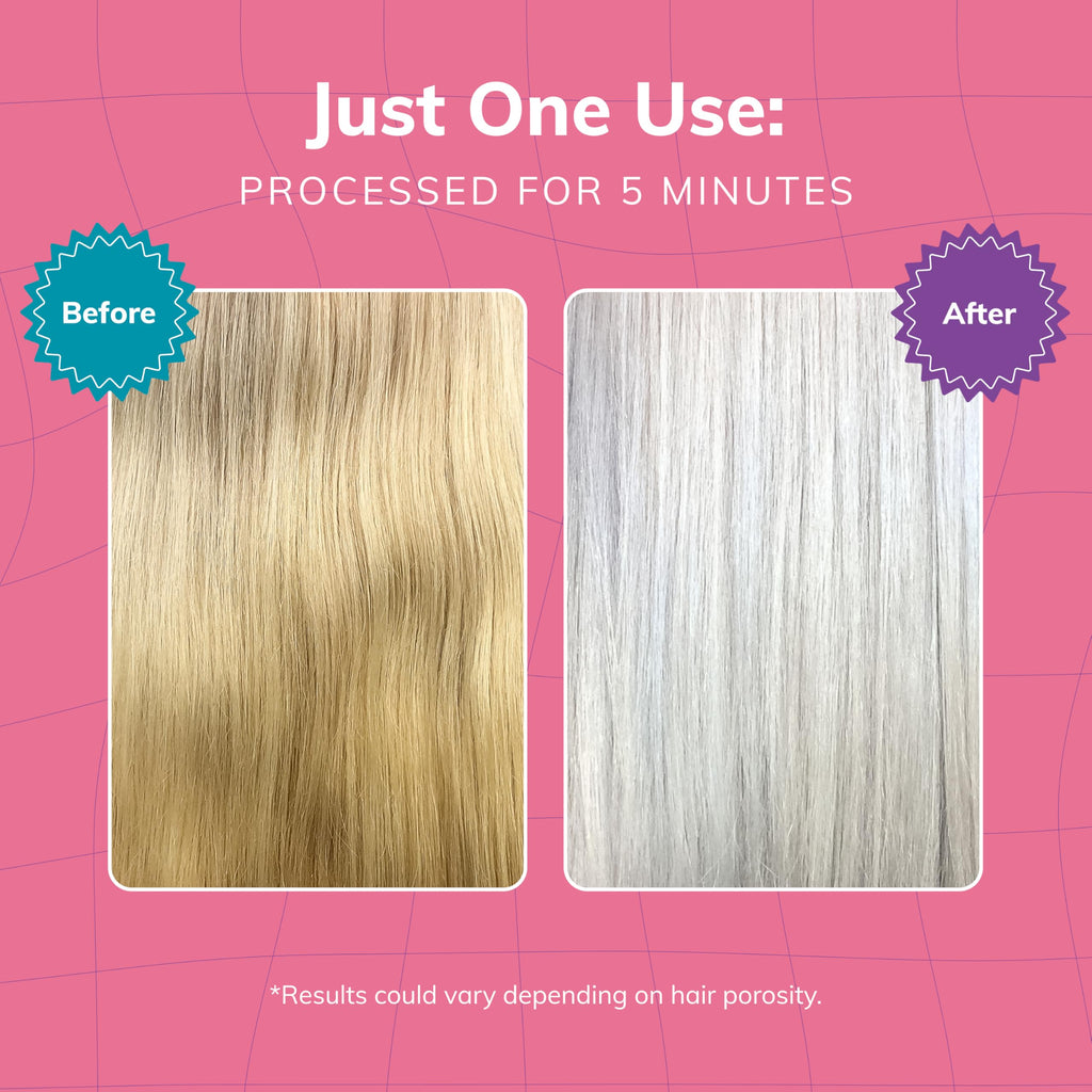 Fanola No Yellow Purple Shampoo – 33.8 oz (2 Pack) for Blondes, Bleached & Grey Hair