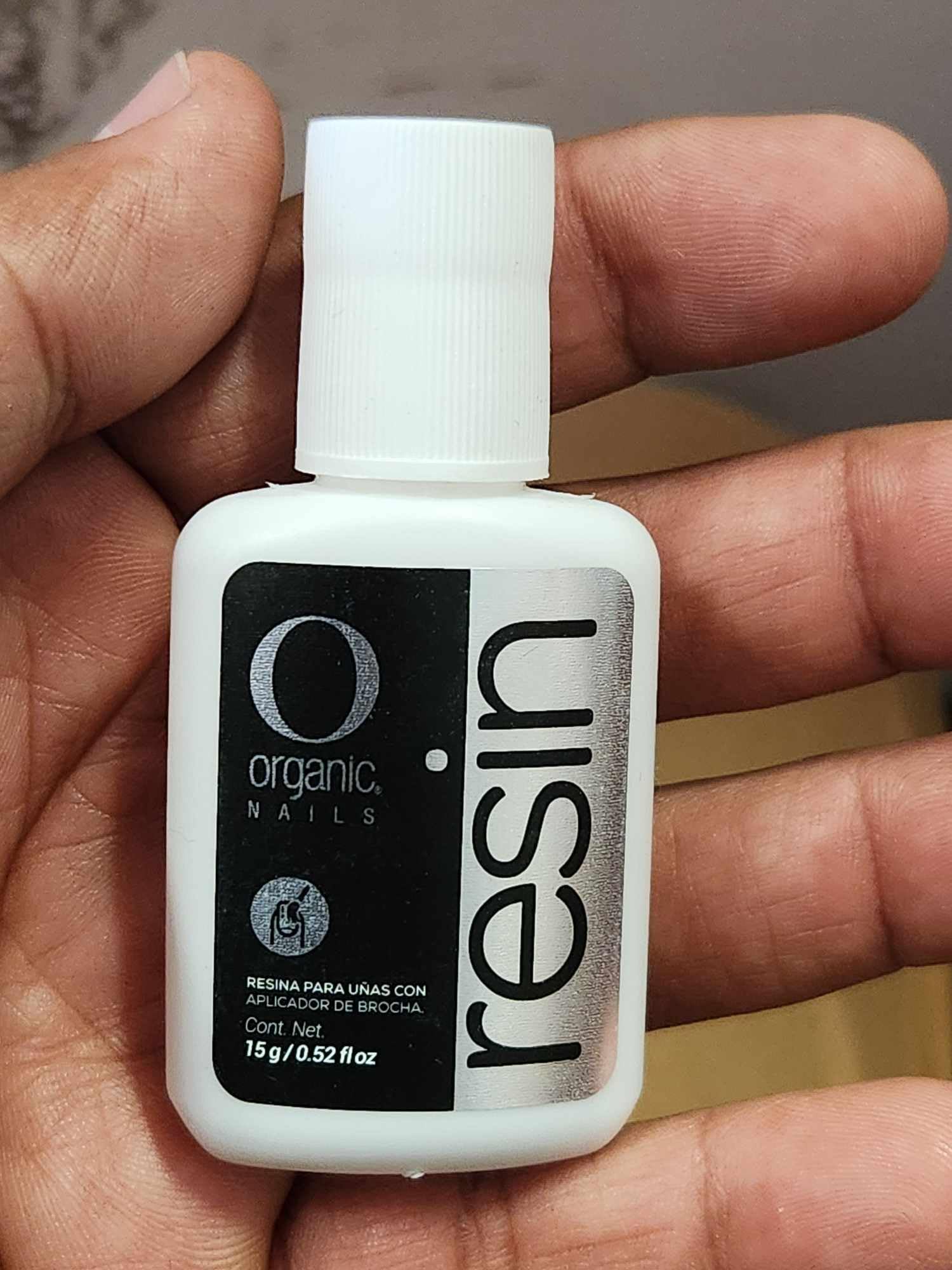 Fantasy Nails Organic Nails Resin Brush On 12ml Clear – Nail Repair & Enhancement Glue