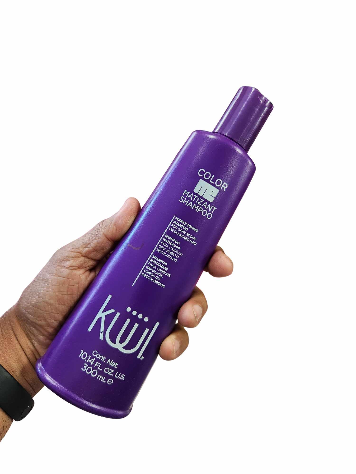 Fantasy Nails Kuul Matizant Shampoo – Purple Tint for Gray, Blond & Bleached Hair (300 ml)