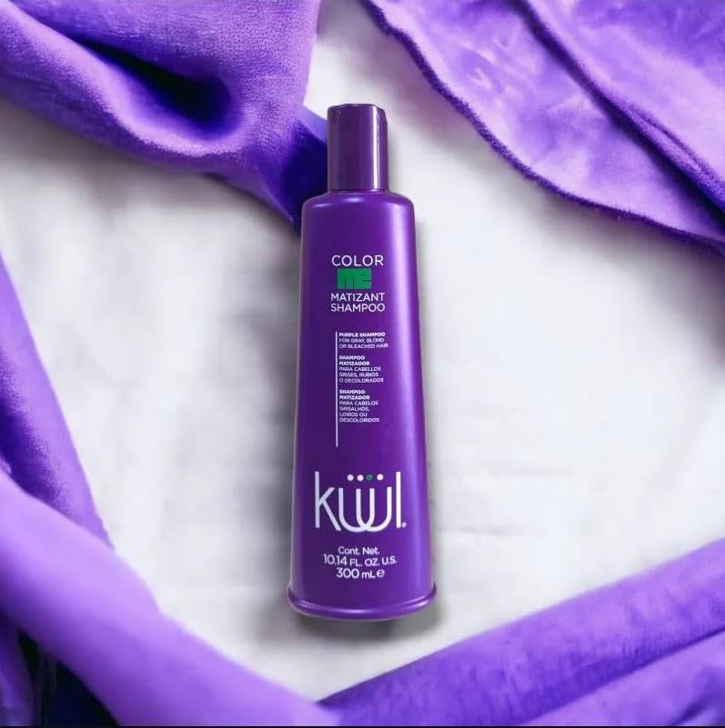 Fantasy Nails Kuul Matizant Shampoo – Purple Tint for Gray, Blond & Bleached Hair (300 ml)