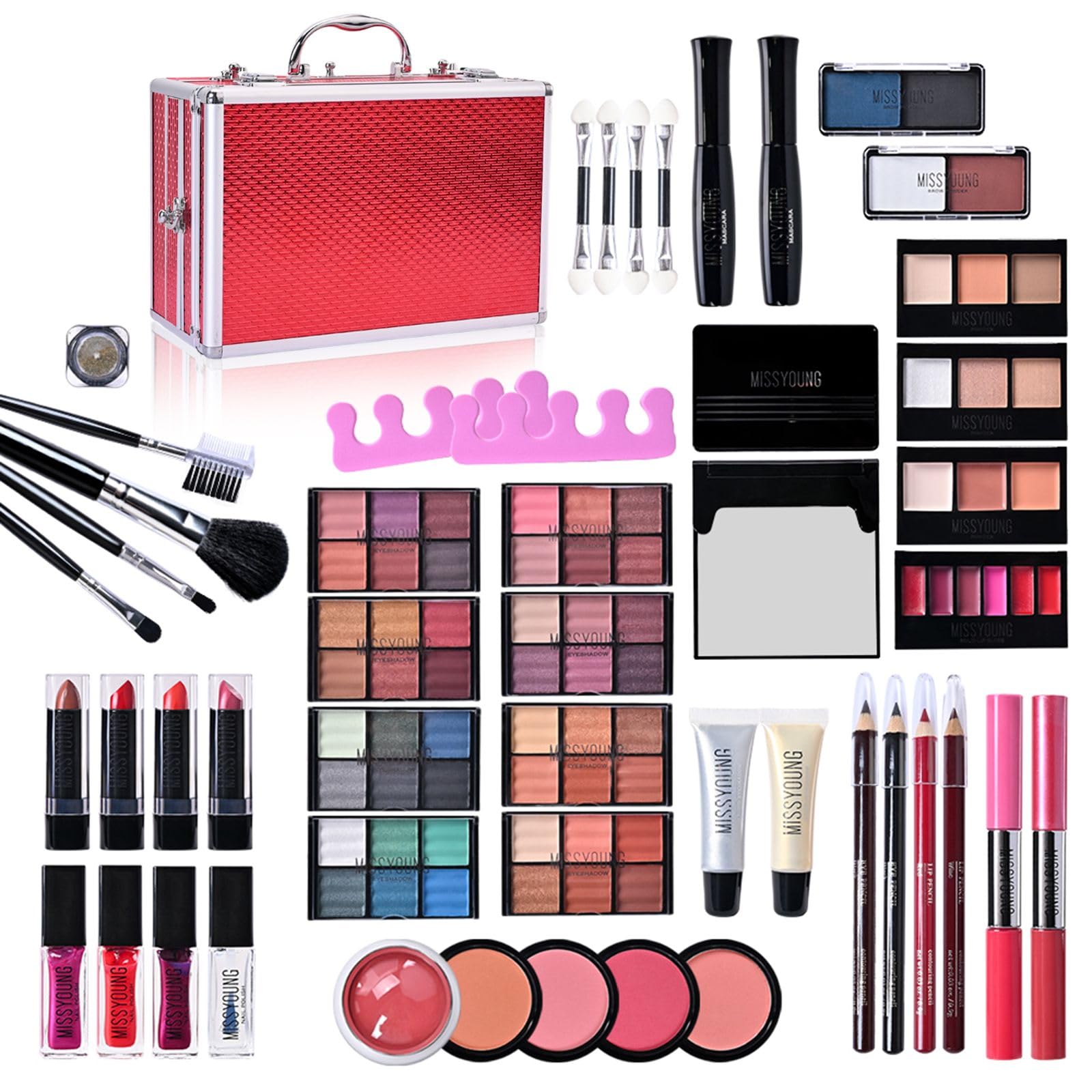 FantasyDay All-in-One Holiday Makeup Gift Set | Complete Starter Kit for Women