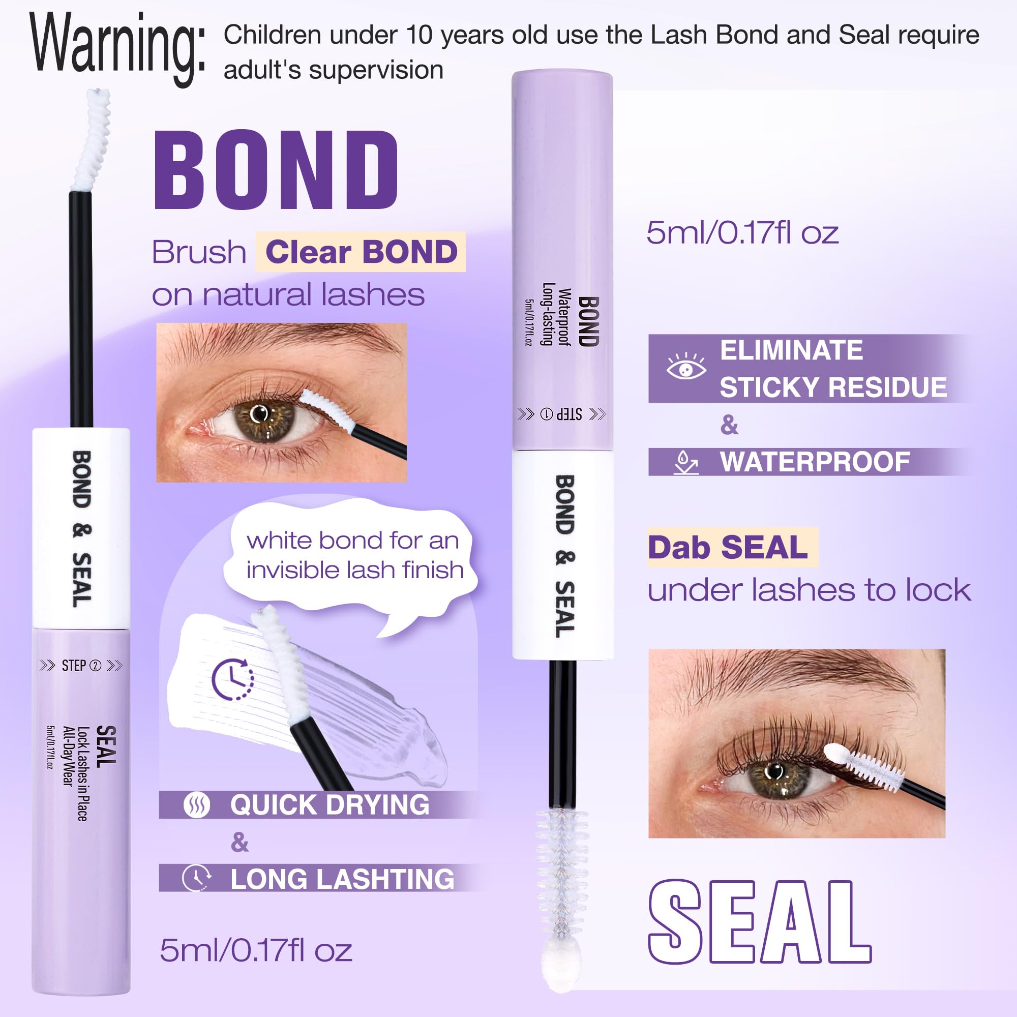 FANXITON Wispy Lash Clusters Kit — Natural Look DIY Lash Extensions (10–18mm)
