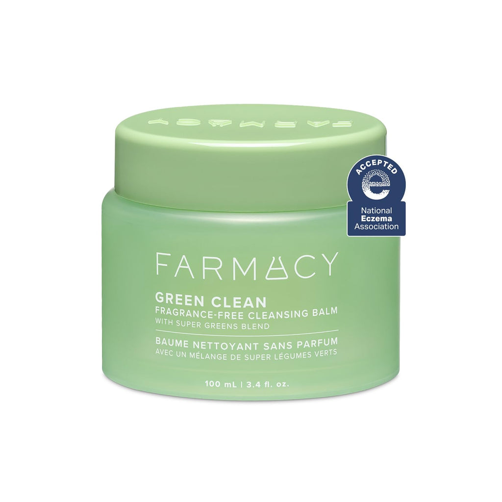 Farmacy Green Clean Waterproof Makeup Remover Balm for Sensitive Skin - Fragrance Free, 100ml