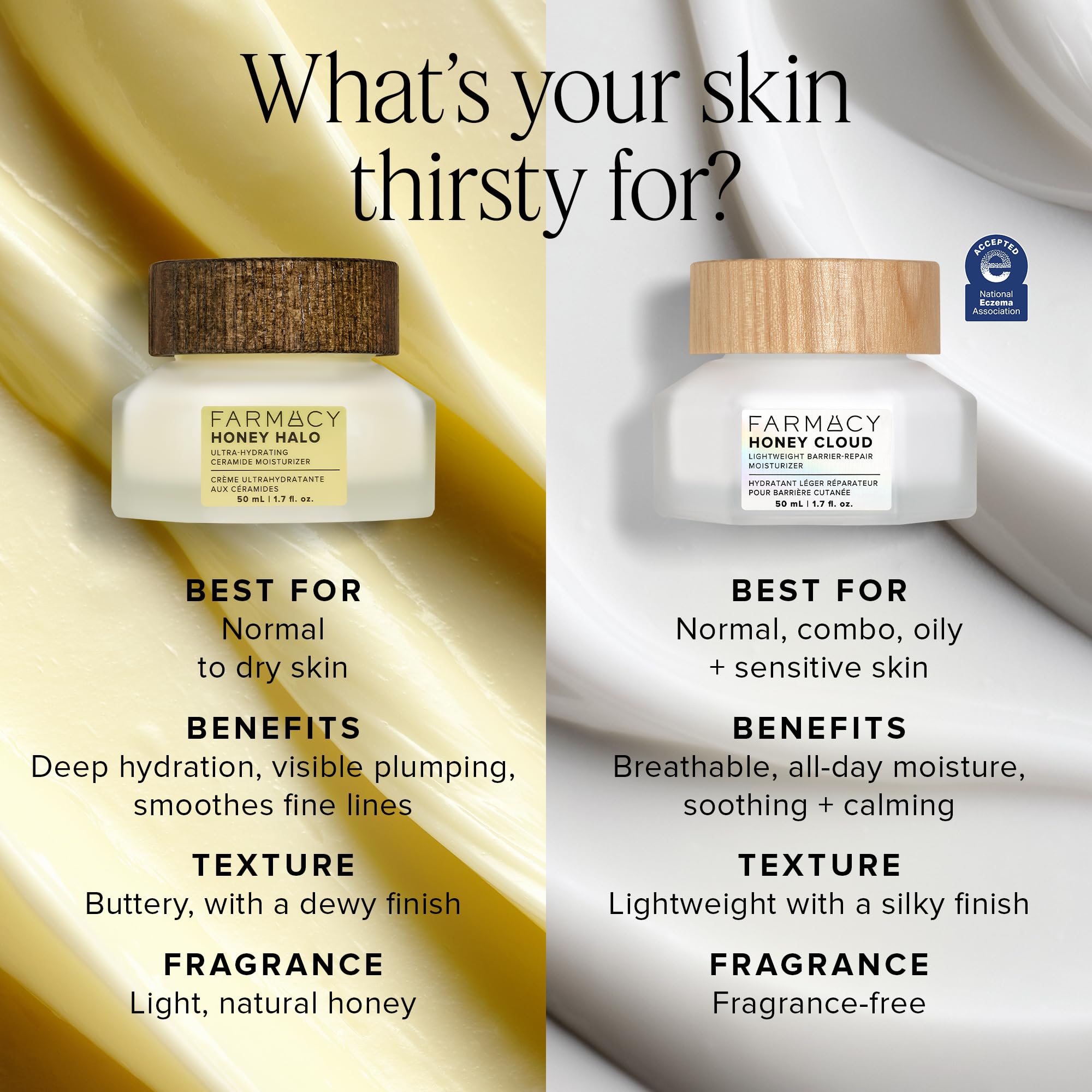 Farmacy Honey Halo Ceramide Moisturizer – Ultra Hydration for Dry Skin (9ml)