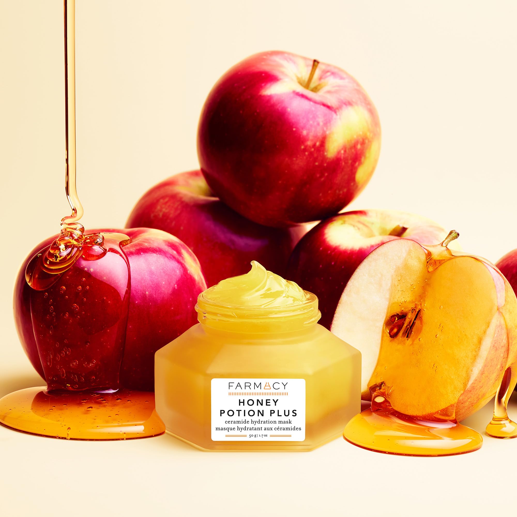Farmacy Honey Potion Hydrating Face Mask – Niacinamide, Ceramides & Pro-Vitamin B5 (9ml)