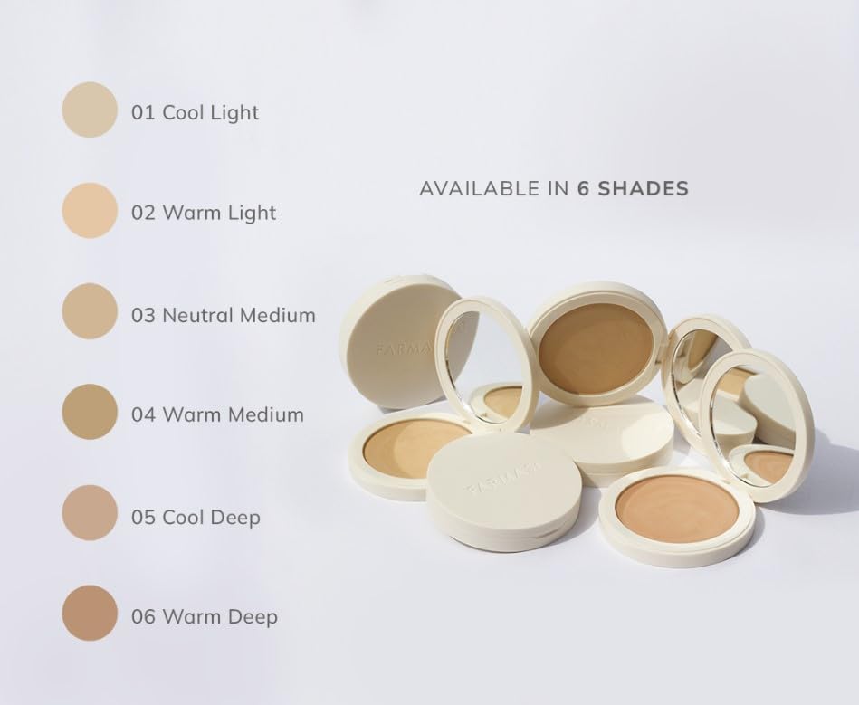 FARMASI BB All in One Powder – Lightweight, Long-Lasting Medium-Full Coverage