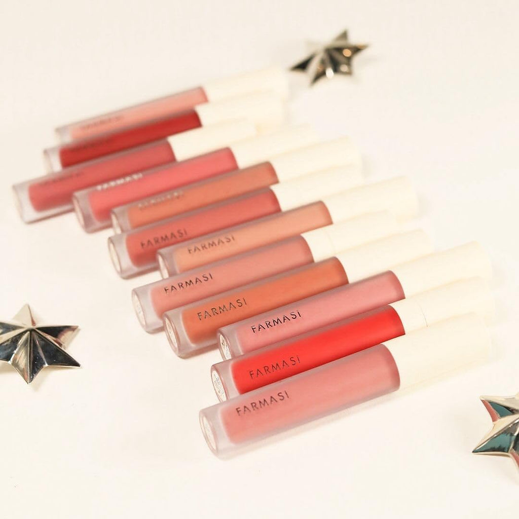 FARMASi Matte Liquid Lipstick – Long-Lasting Ultra-Comfort Matte Color (0.14 fl oz)