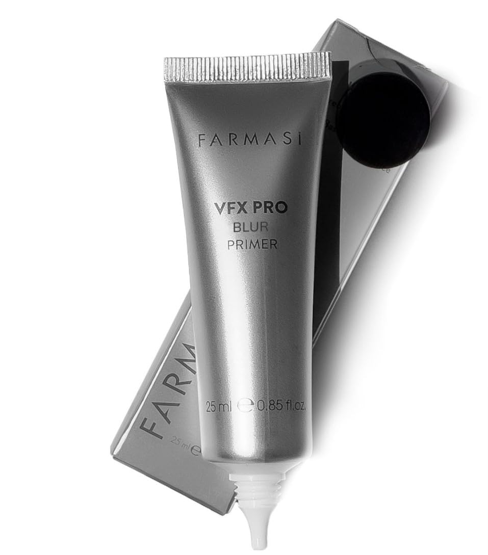 FARMASi VFX Pro Natural Beige Foundation & Primer Set – Long-Lasting, Breathable, Matte Finish