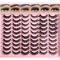 FARRED Lashes: 30 Pairs, 6 Wispy Styles for Everyday & Cat Eye Looks