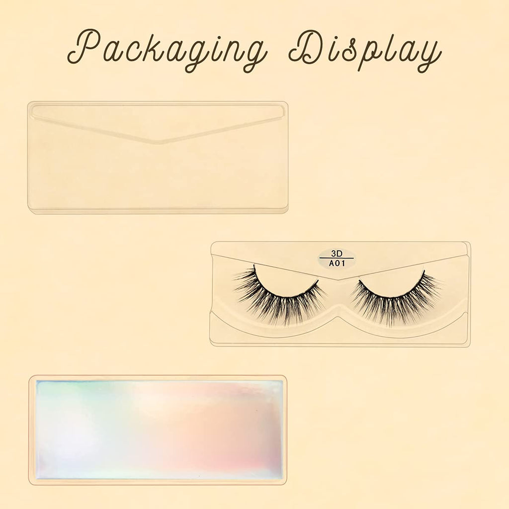 FARRED Wholesale False Lashes – 10 Styles, 10 Pairs, Medium Length Vegan Lashes, Bulk