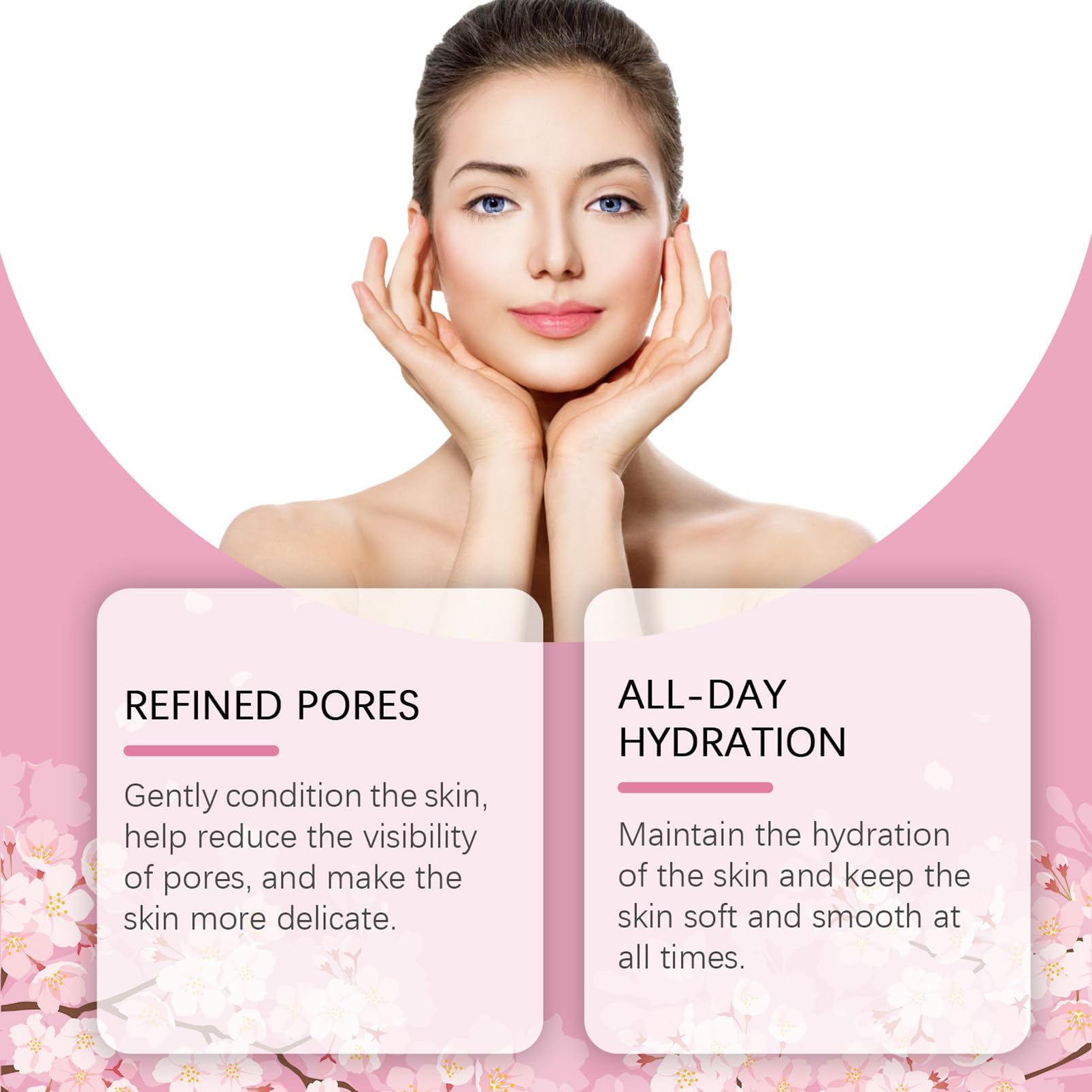 Fashion Base Sakura Skincare Set – 33-Piece Teen & Women Facial Care Kit