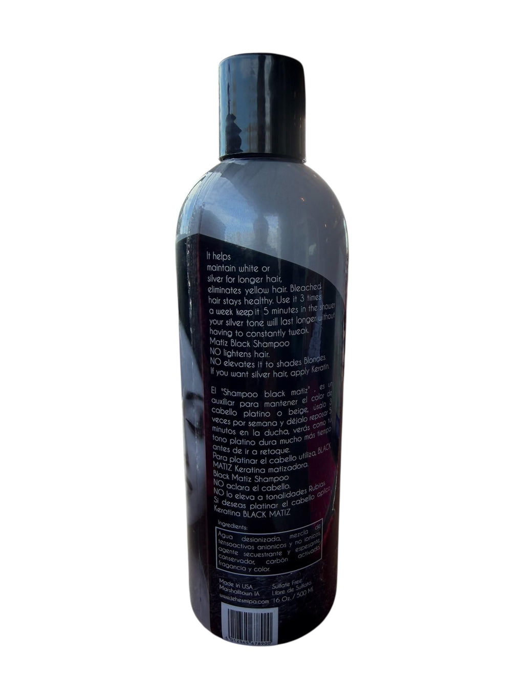 FASHIONCOTTONLLC Black Keratina Matiz Hair Treatment by Jehesmipa | Smooth, Frizz-Reducing Keratin for Color-Treated Hair