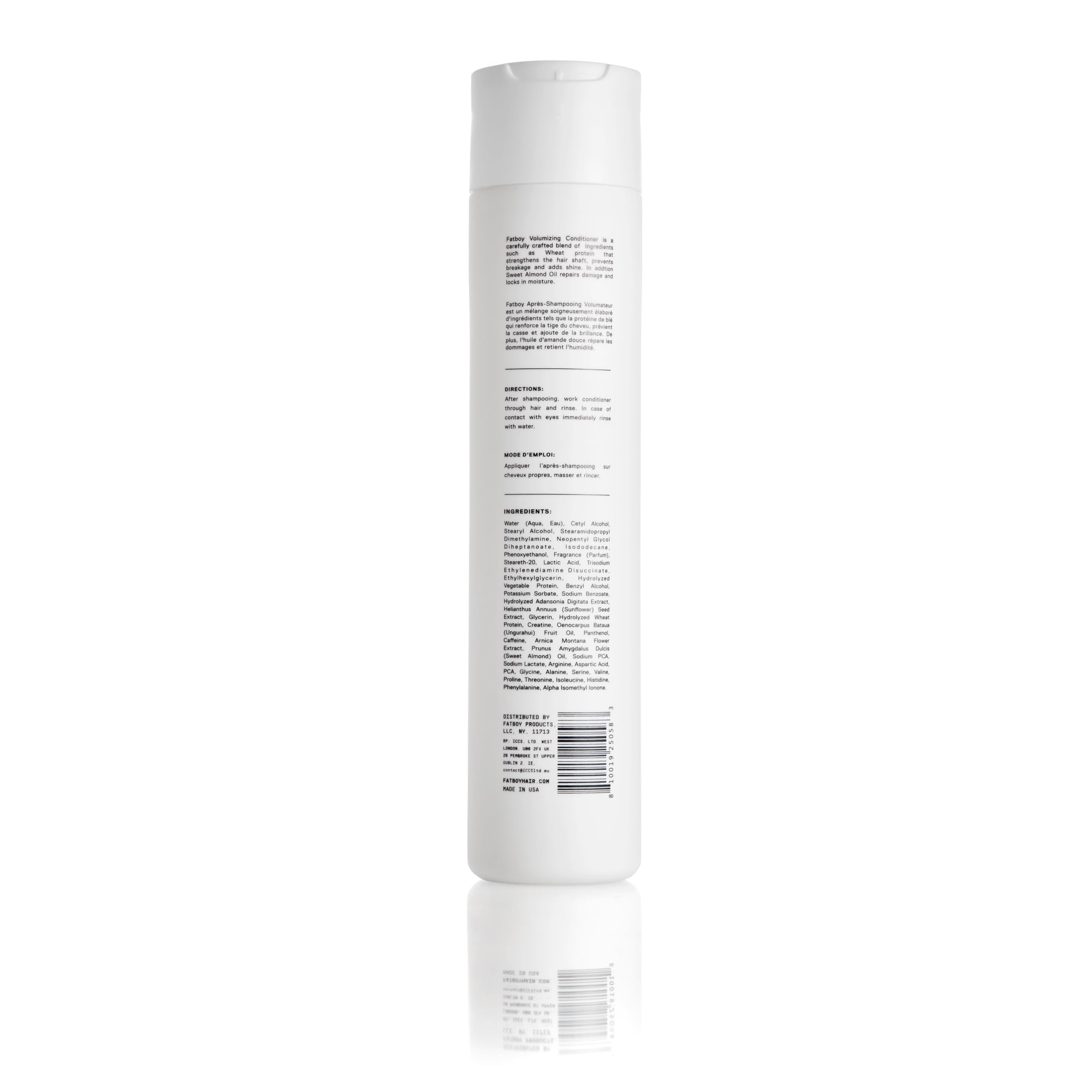 Fatboy Hair Volumizing Conditioner — Lightweight Anti-Frizz & Shine | 10 oz