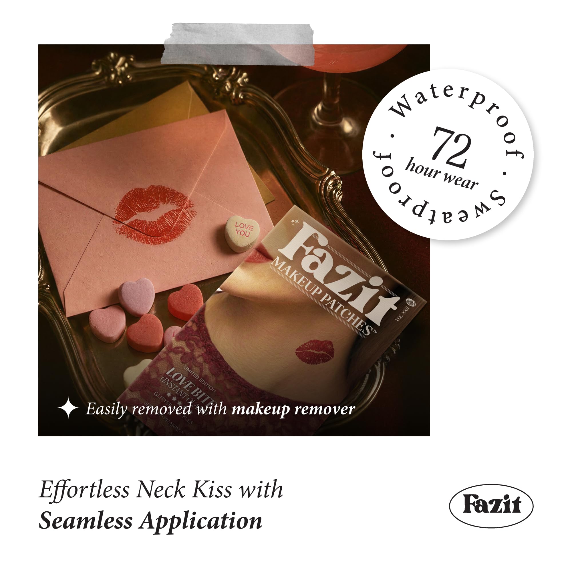 Fazit Makeup Patches: Love Bite Glitter Speckles for a Glow Up Look
