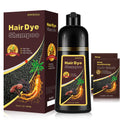 Fedulili Instant Wine Red Hair Dye Shampoo – 3-in-1 Color, Cleanse & Nourish for Gray Hair, 16.9 oz