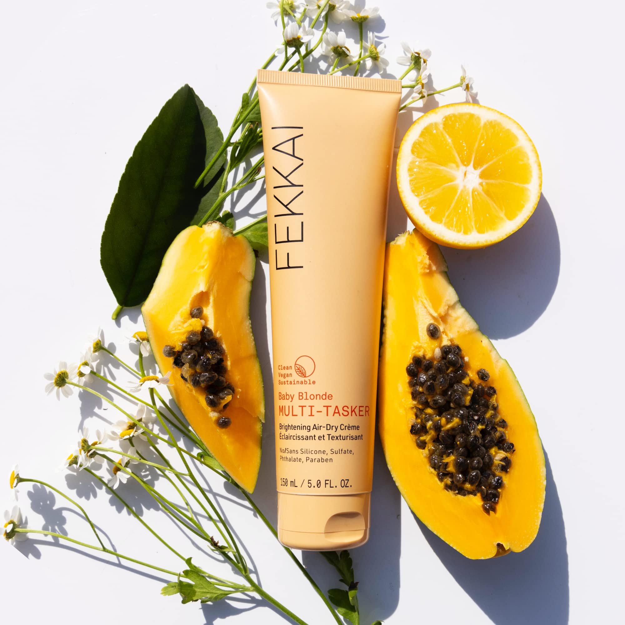 Fekkai Baby Blonde Brightening Air-Dry Creme – 5 oz | Salon-Grade, Vegan & Cruelty-Free