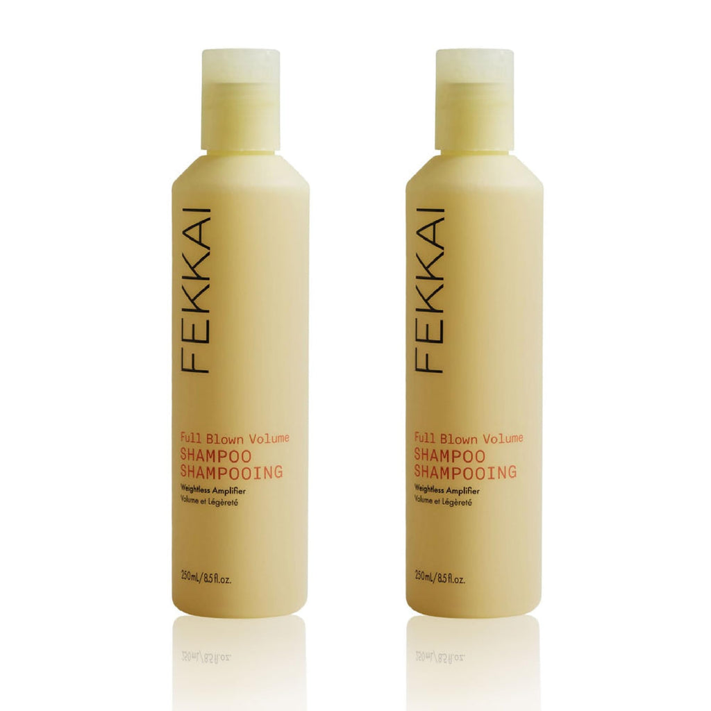 FEKKAI Full Blown Volume Shampoo – 2-Pack, 8.5 oz | Adds Lift & Body for Fine Hair | Vegan, Cruelty-Free