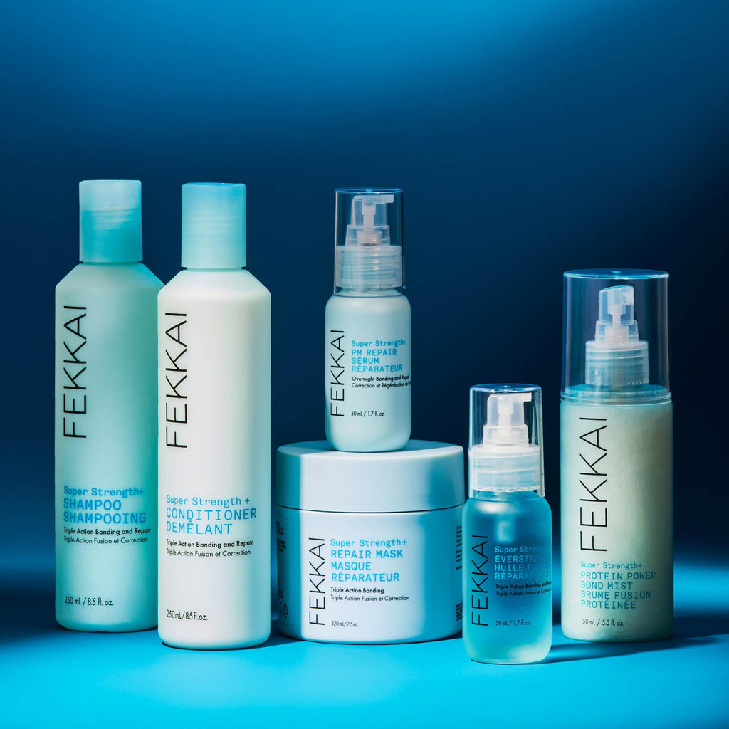 FEKKAI Super Strength+ PM Repair Serum — Overnight Bonding Serum, 40% Fewer Split Ends, Sulfate-Free, Vegan & Cruelty-Free
