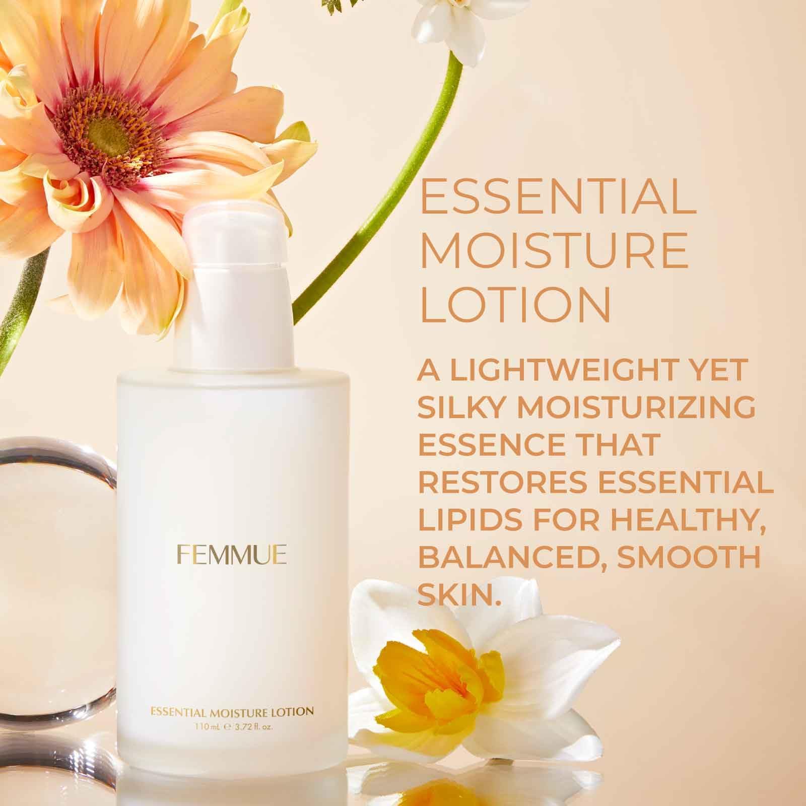 FEMMUE Essential Moisture Daily Hydrating Water Serum Essence (3.72 oz) | Rose Water Skin Hydrator | Korean Skincare