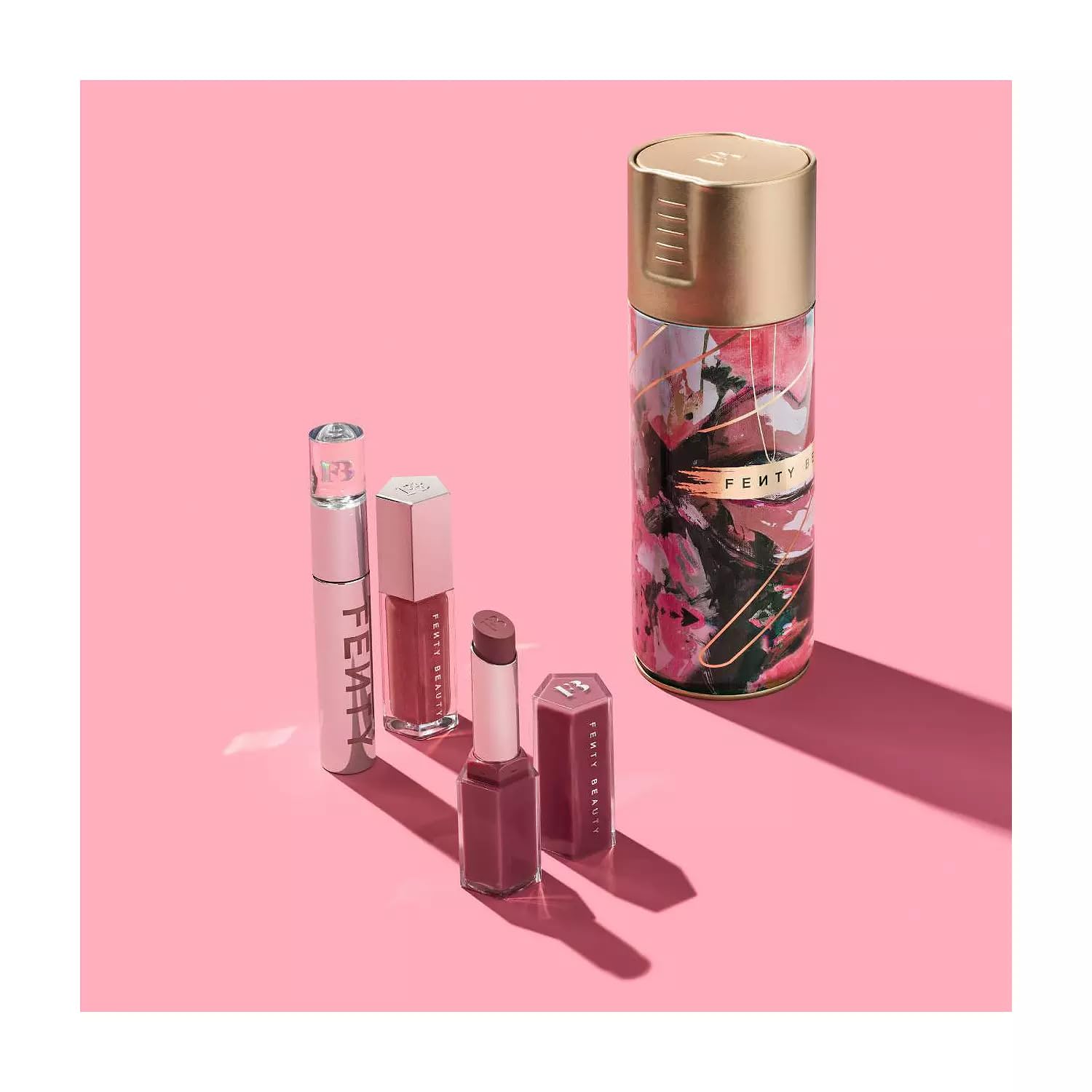 Fenty Beauty It's Riri Szn 3-Piece Lip Set – Mauve Nude Lip Trio
