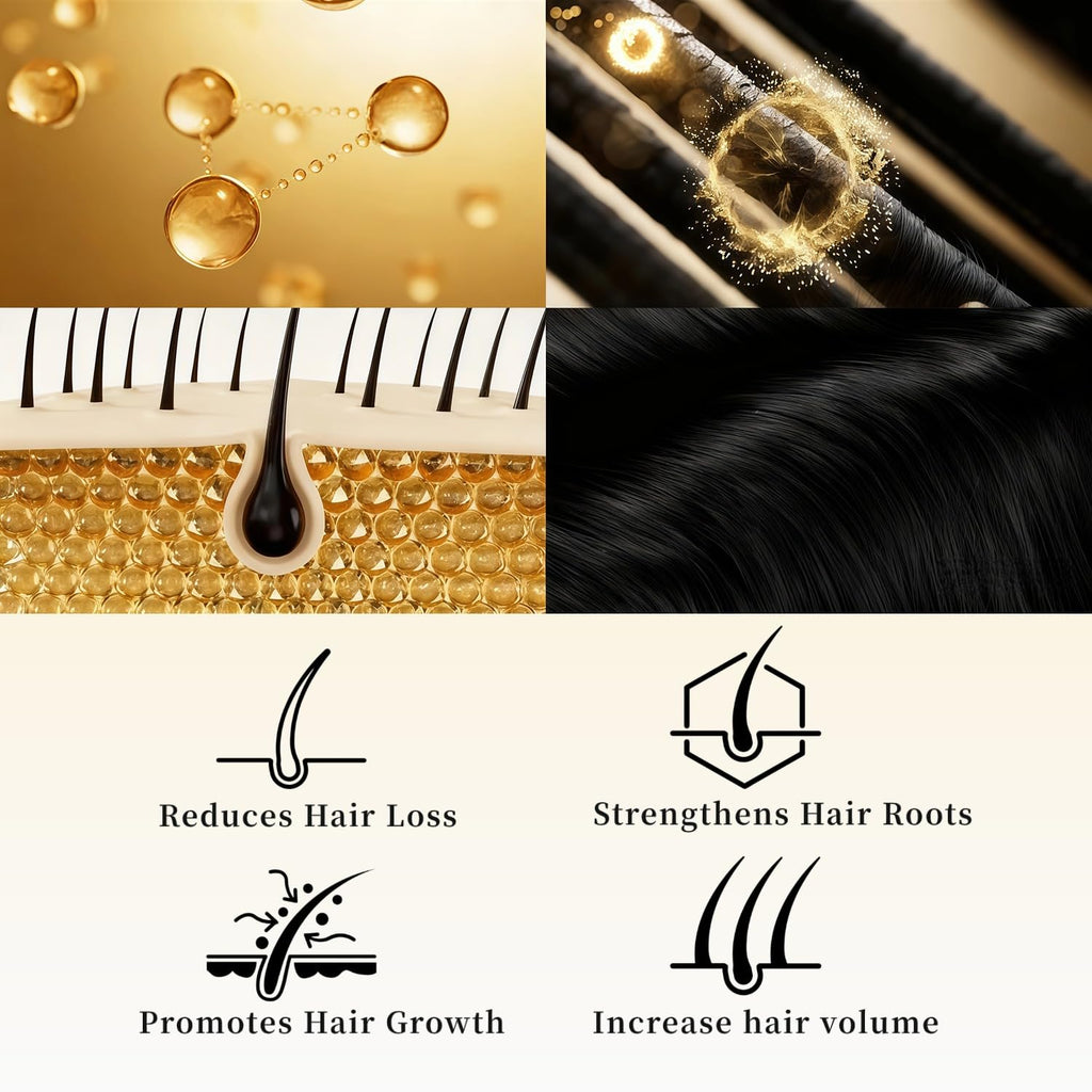 Root Activator Shampoo by FHH – Natural Hair Regrowth Shampoo for Men & Women | 300 ml
