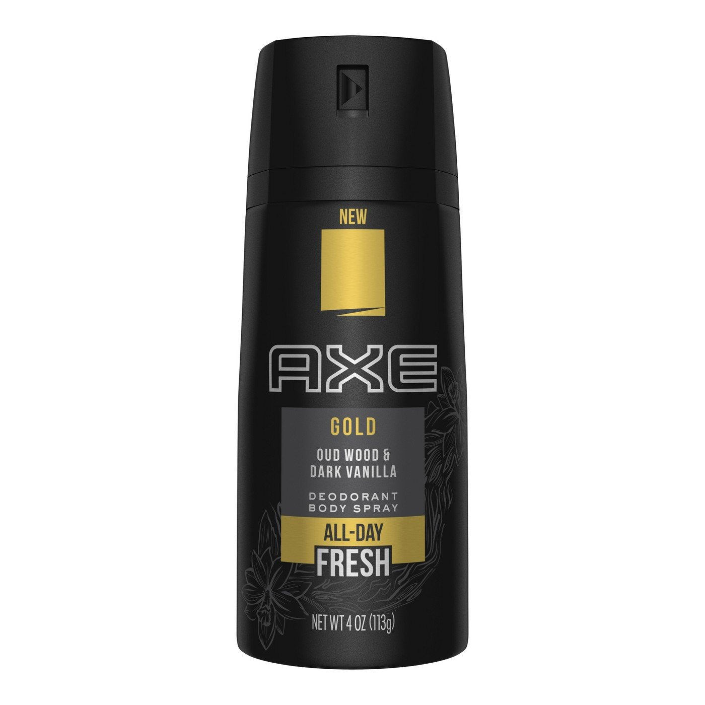 FIYY6VC Axe Gold Oud Wood and Dark Vanilla Deodorant Spray – 4.0 oz Pack of 2