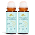 Fibosara Frankincense & Castor Oil Roll-On with Rose Quartz – Organic, Hydrating, Skin-Firming (50 ml)