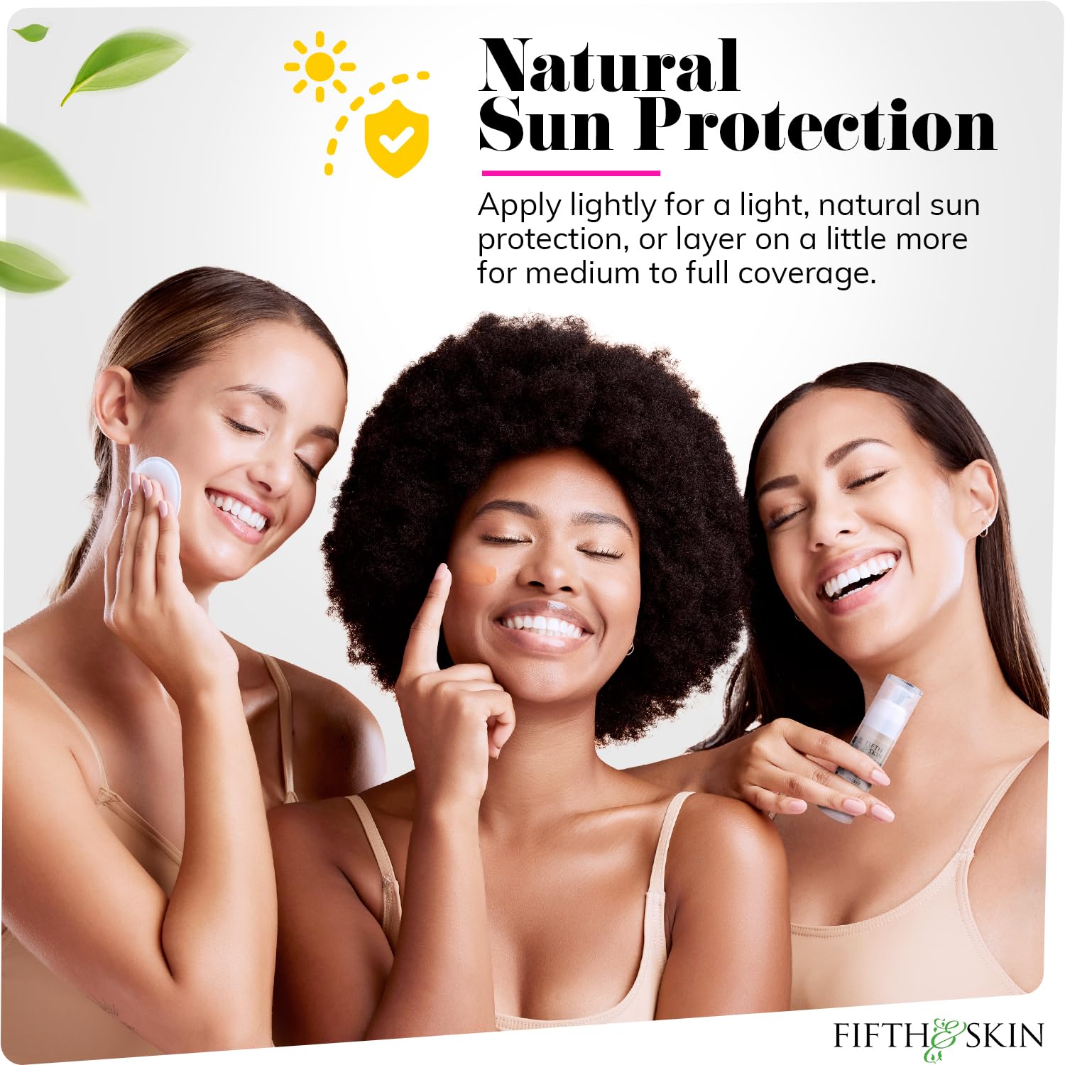 Fifth & Skin Better’n Ur Skin Foundation Deep Tan – Natural, Vegan, Palm-Free Buildable Coverage