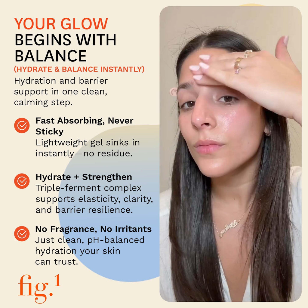 Fig.1 Hydrating & Balancing Toner Refill – Gentle, Hydrating Toner for Sensitive Skin (30 ml)