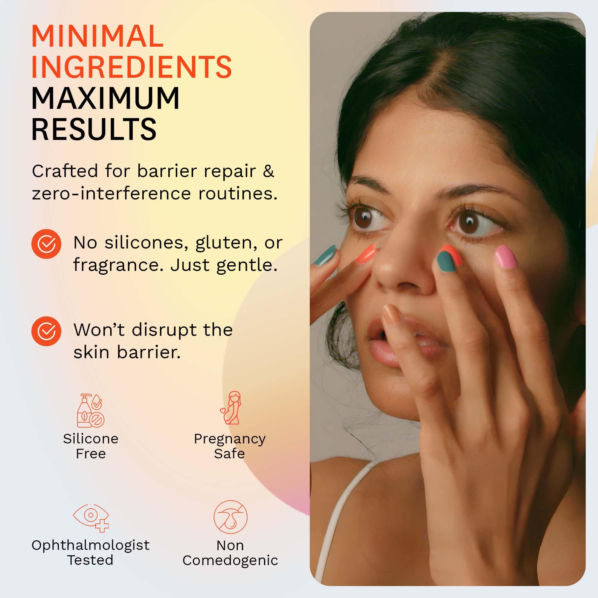 Fig.1 Vitamin C Eye Cream for Dark Circles — Anti-Aging Under Eye Moisturizer
